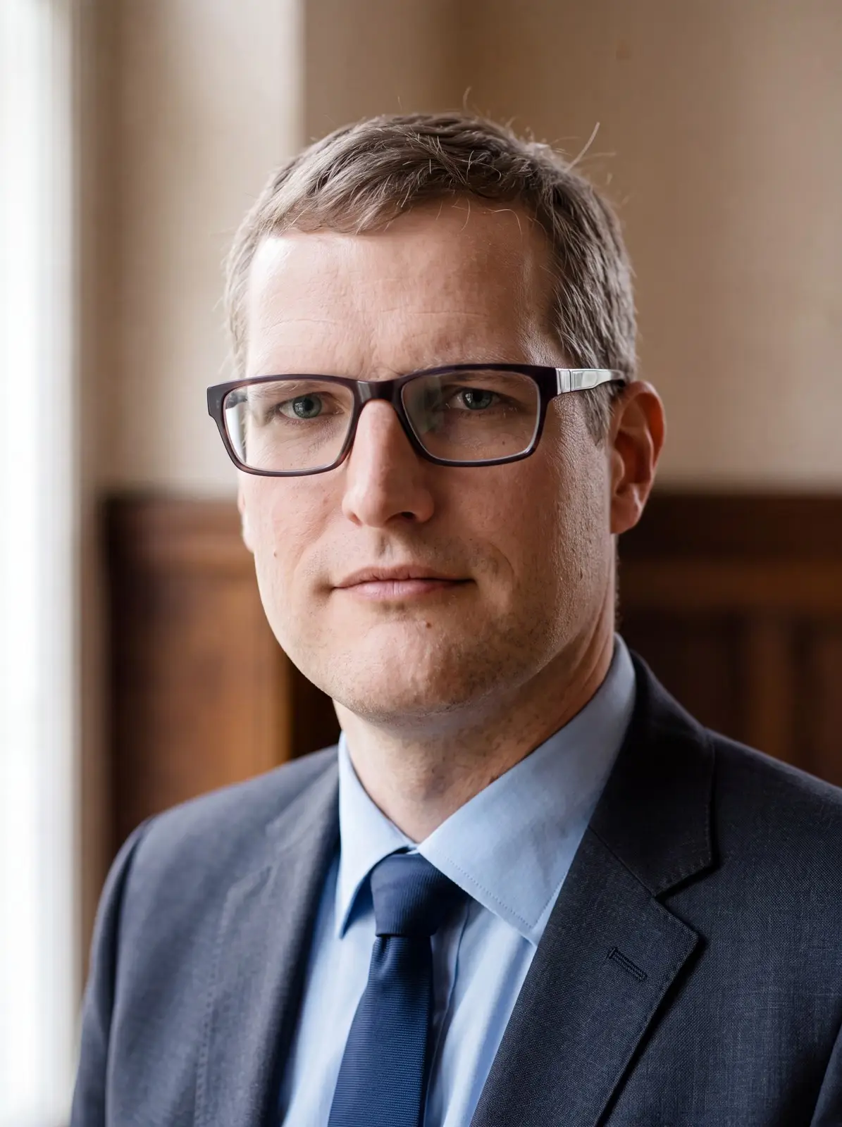 Dr. Tim Unger Mann mit Brille und Anzug